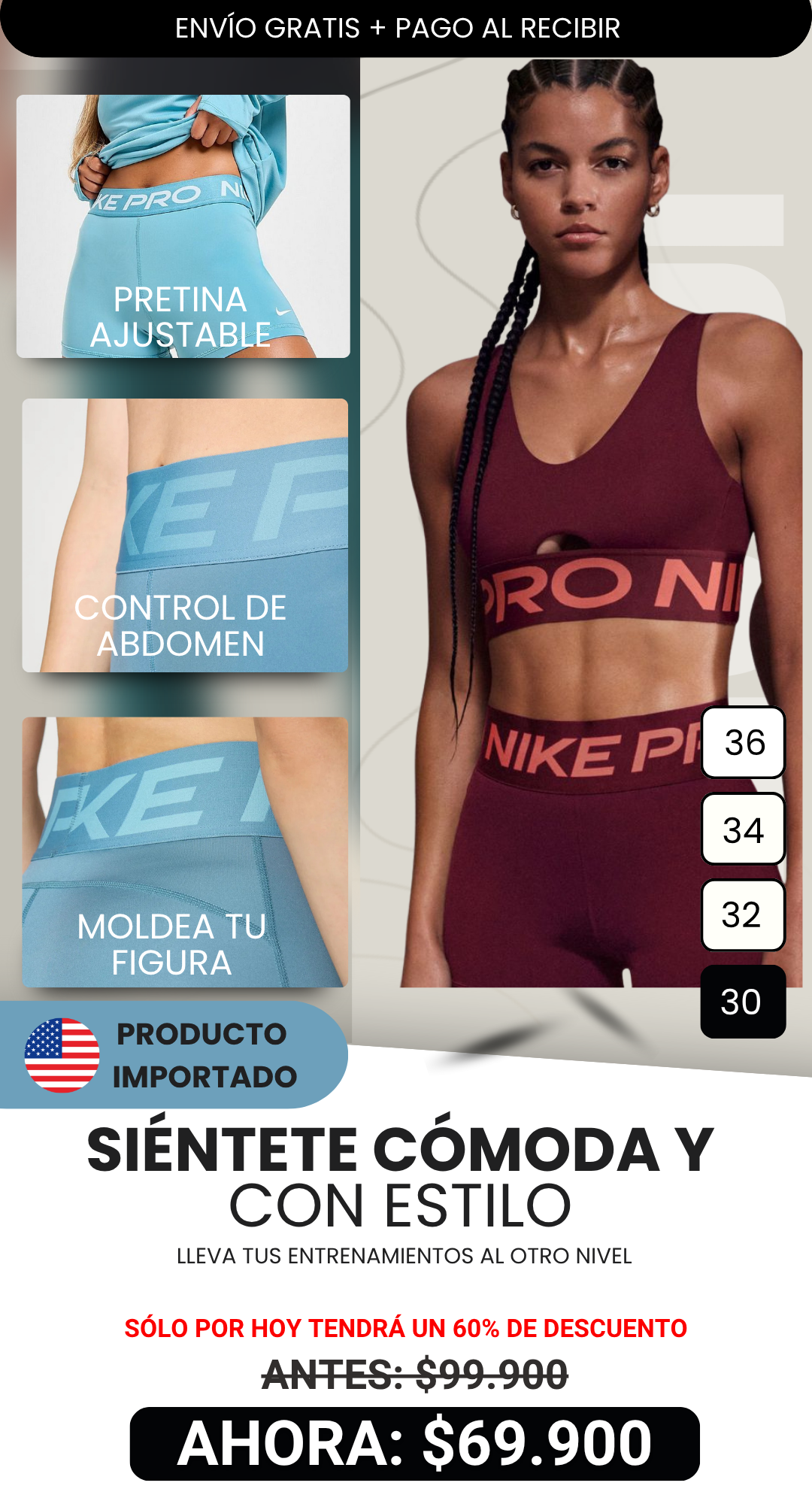 Licra Nike Pro